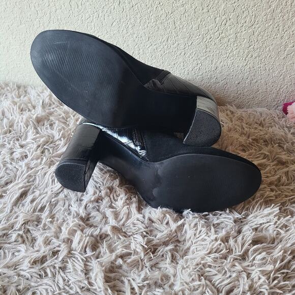 Michael Shannon Suede Booties Size 10 - Picture 14 of 16